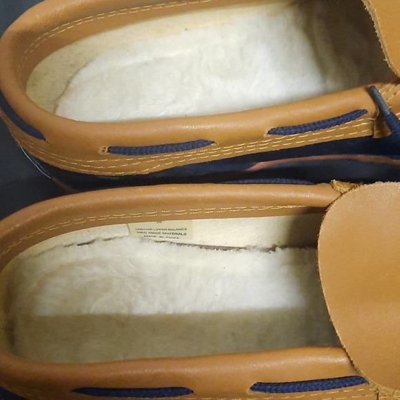 Snowy Mountain low top duck shoes Blue/Tan 10 - Picture 9 of 9
